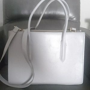 H&M powder blue/grey purse